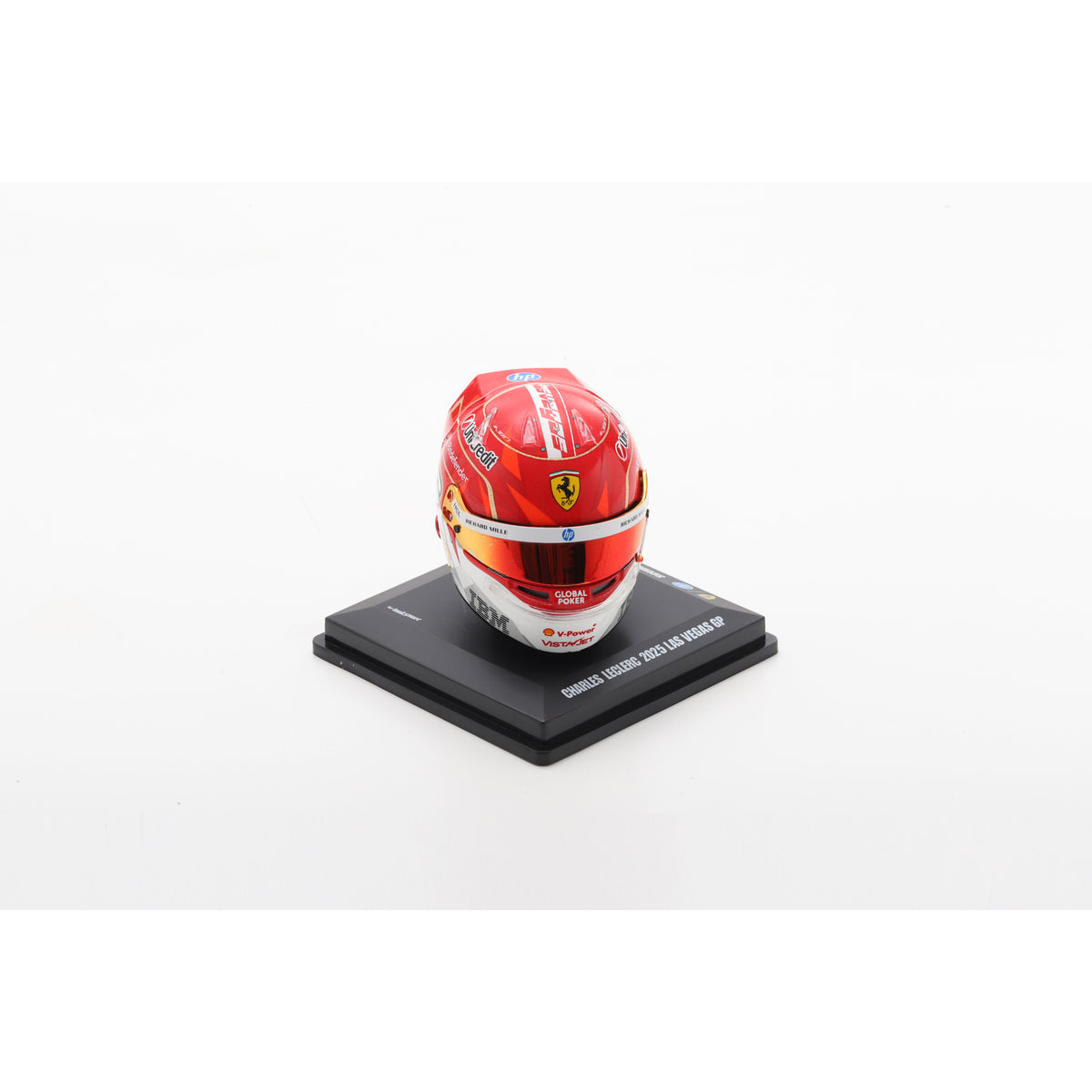 Looksmart LSHEL026 Helmet 1:5 - Charles Leclerc – Scuderia Ferrari HP Las Vegas GP 2025