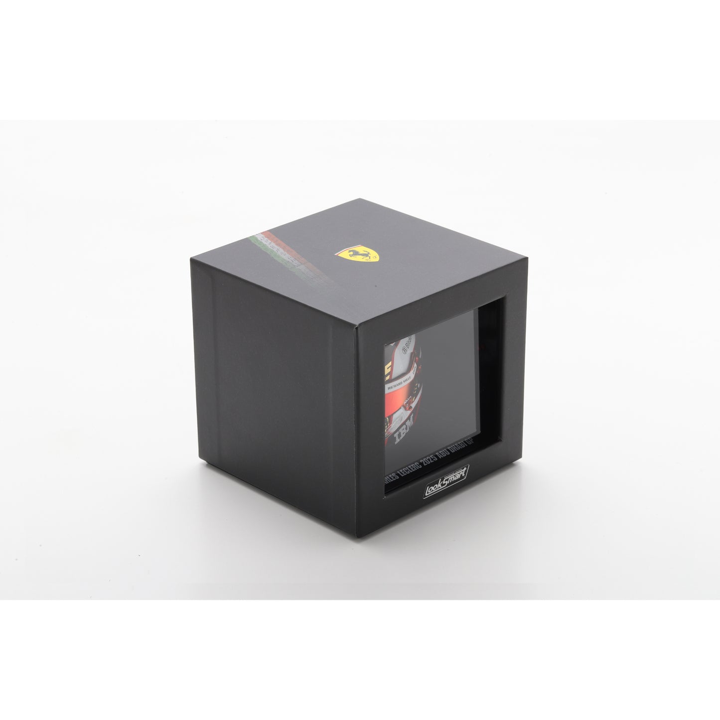 Looksmart LSHEL028 Casque 1:5 - Charles Leclerc - Scuderia Ferrari HP Abu Dhabi GP 2025