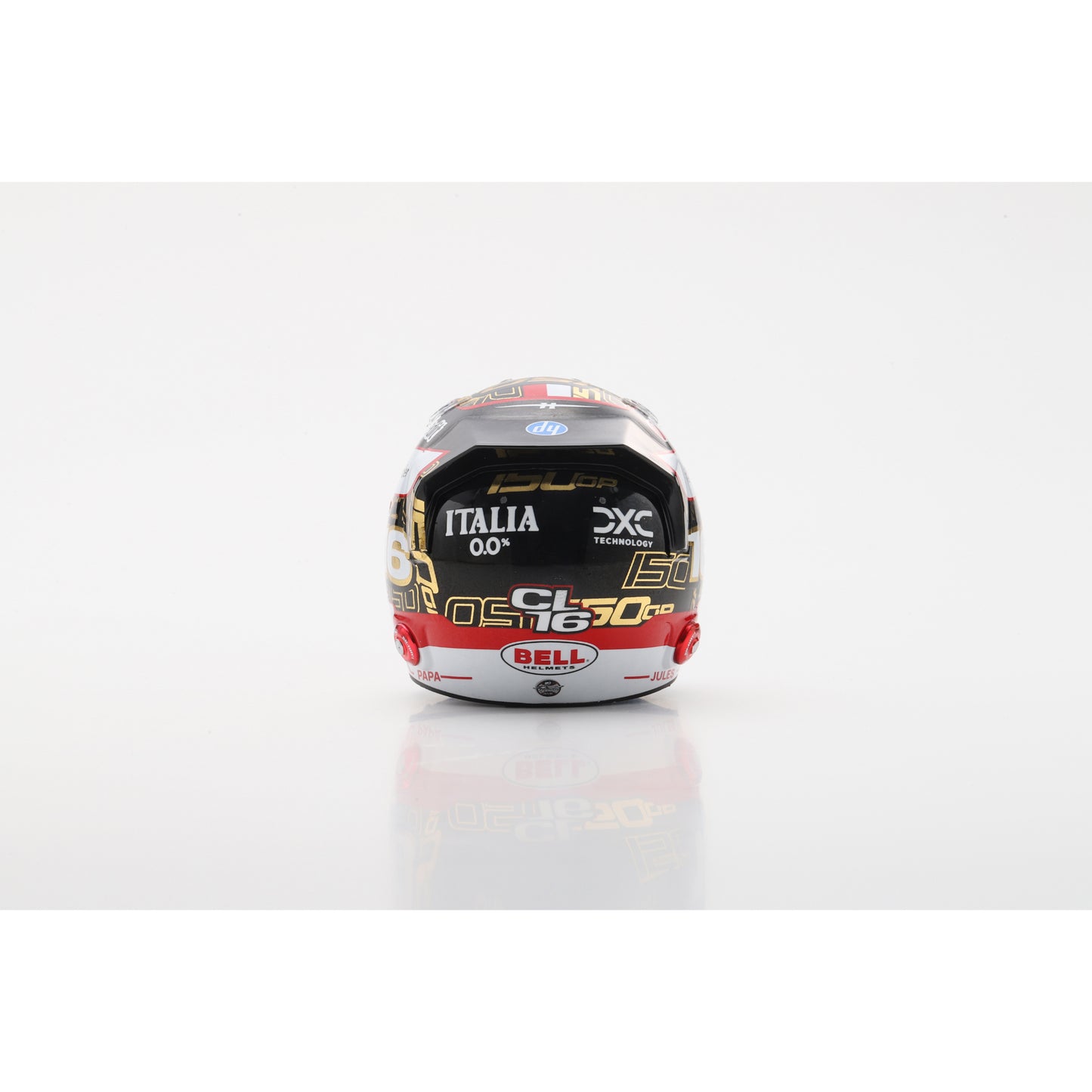 Looksmart LSHEL028 Casque 1:5 - Charles Leclerc - Scuderia Ferrari HP Abu Dhabi GP 2025