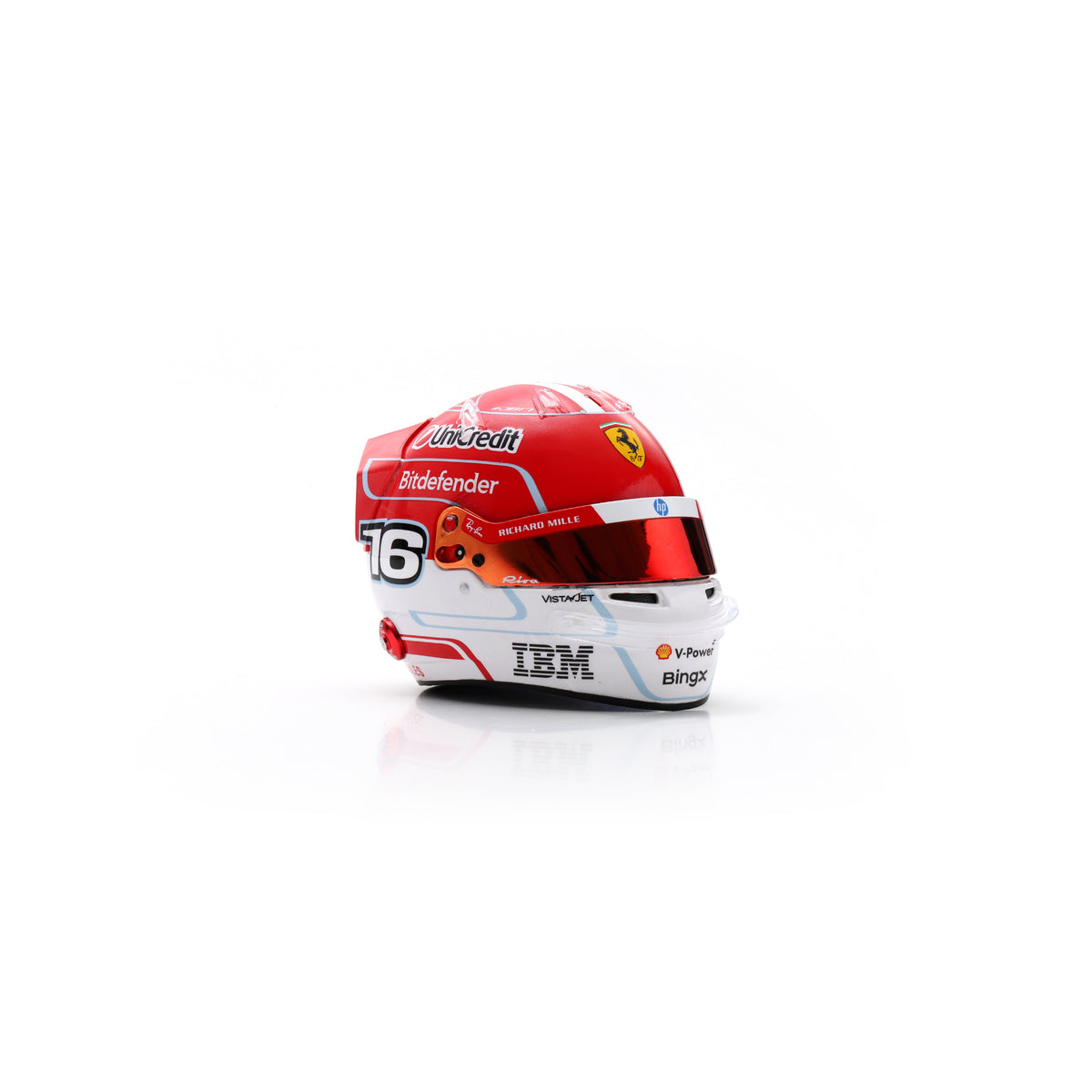 Looksmart LSHEL030 Casque 1:5 - Charles Leclerc – Scuderia Ferrari HP 2026 Season