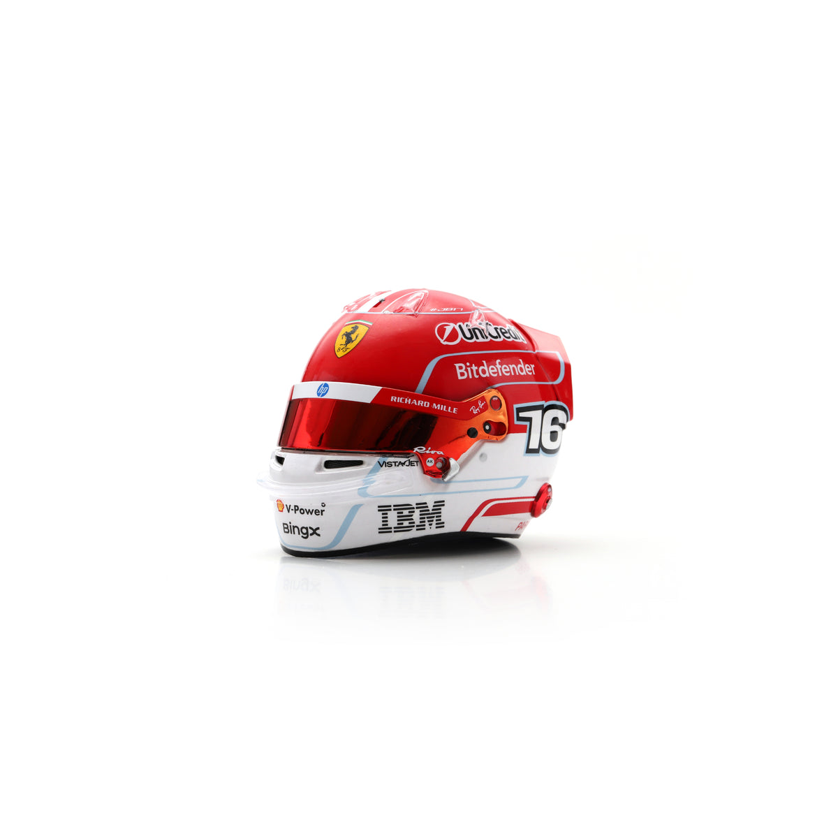 Looksmart LSHEL030 Casque 1:5 - Charles Leclerc – Scuderia Ferrari HP 2026 Season