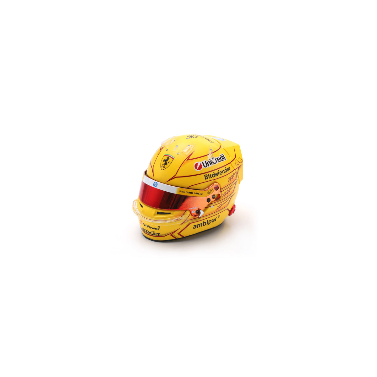 Looksmart LSHEL031 Casque 1:5 - Lewis Hamilton – Scuderia Ferrari HP 2026 Season