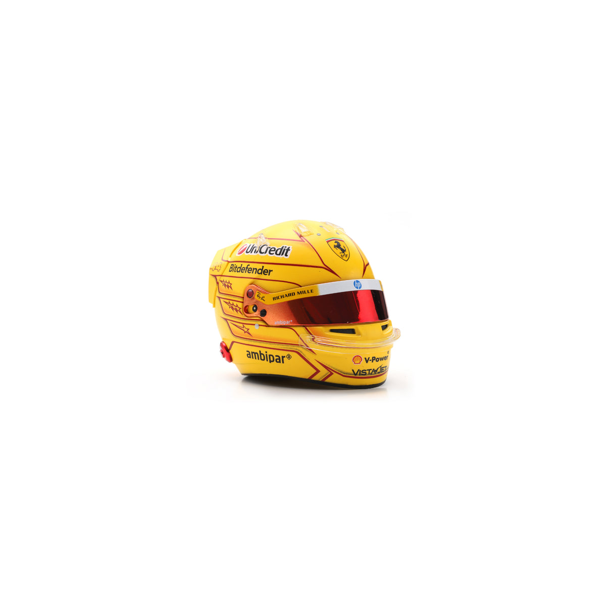 Looksmart LSHEL031 Casque 1:5 - Lewis Hamilton – Scuderia Ferrari HP 2026 Season