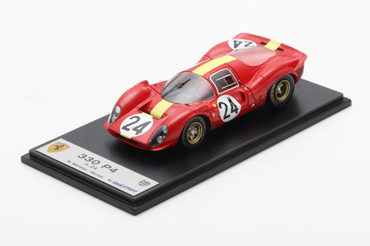 PRECOMMANDE - Looksmart LSLM159 1:43 FERRARI 330 P4 N°24 3rd 24H Le Mans 1967 - Willy Mairesse - Jean Beurlys
