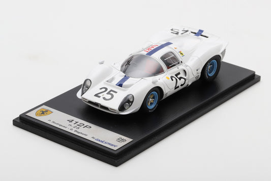 PRECOMMANDE - Looksmart LSLM160 1:43 FERRARI 412P N°25 24H Le Mans 1967 - Pedro Rodriguez - Giancarlo Baghetti