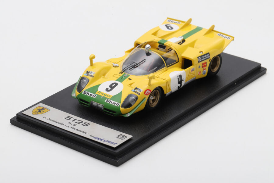 PRECOMMANDE - Looksmart LSLM174 1:43 - Ferrari 512 S No.9 Le Mans 24H 1970 J. Juncadella – J. Fernandez