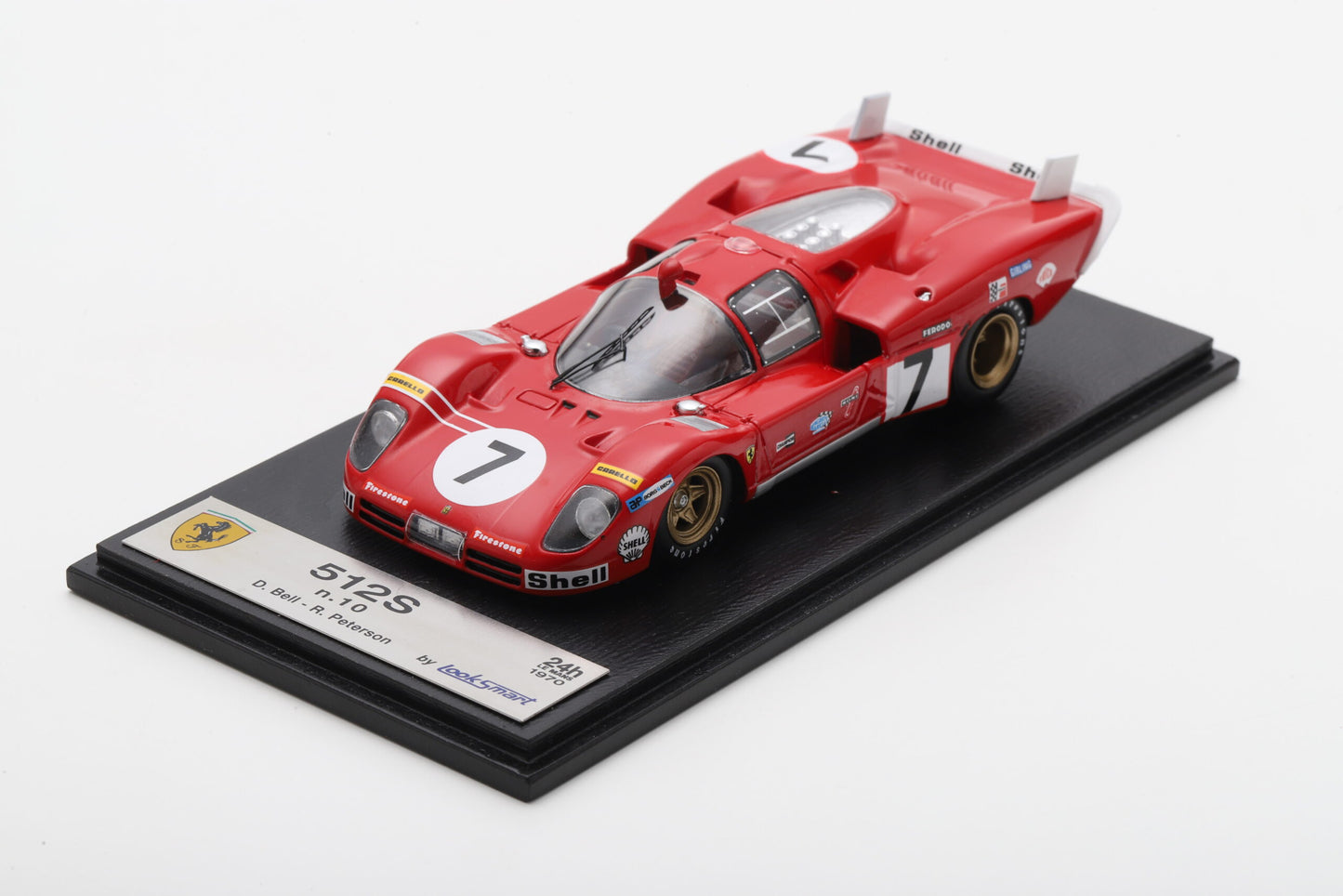 PRECOMMANDE - Looksmart LSLM176 1:43 - Ferrari 512 S No.7 Le Mans 24H 1970 D. Bell – R. Peterson