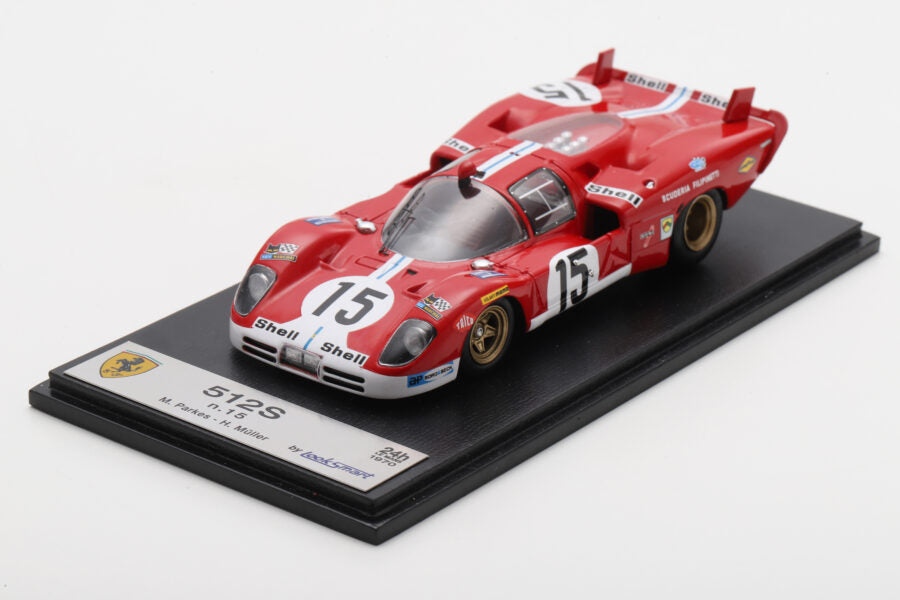 PRECOMMANDE - Looksmart LSLM178 1:43 - Ferrari 512 S No.15 Le Mans 24H 1970 M. Parkes – H. Mueller