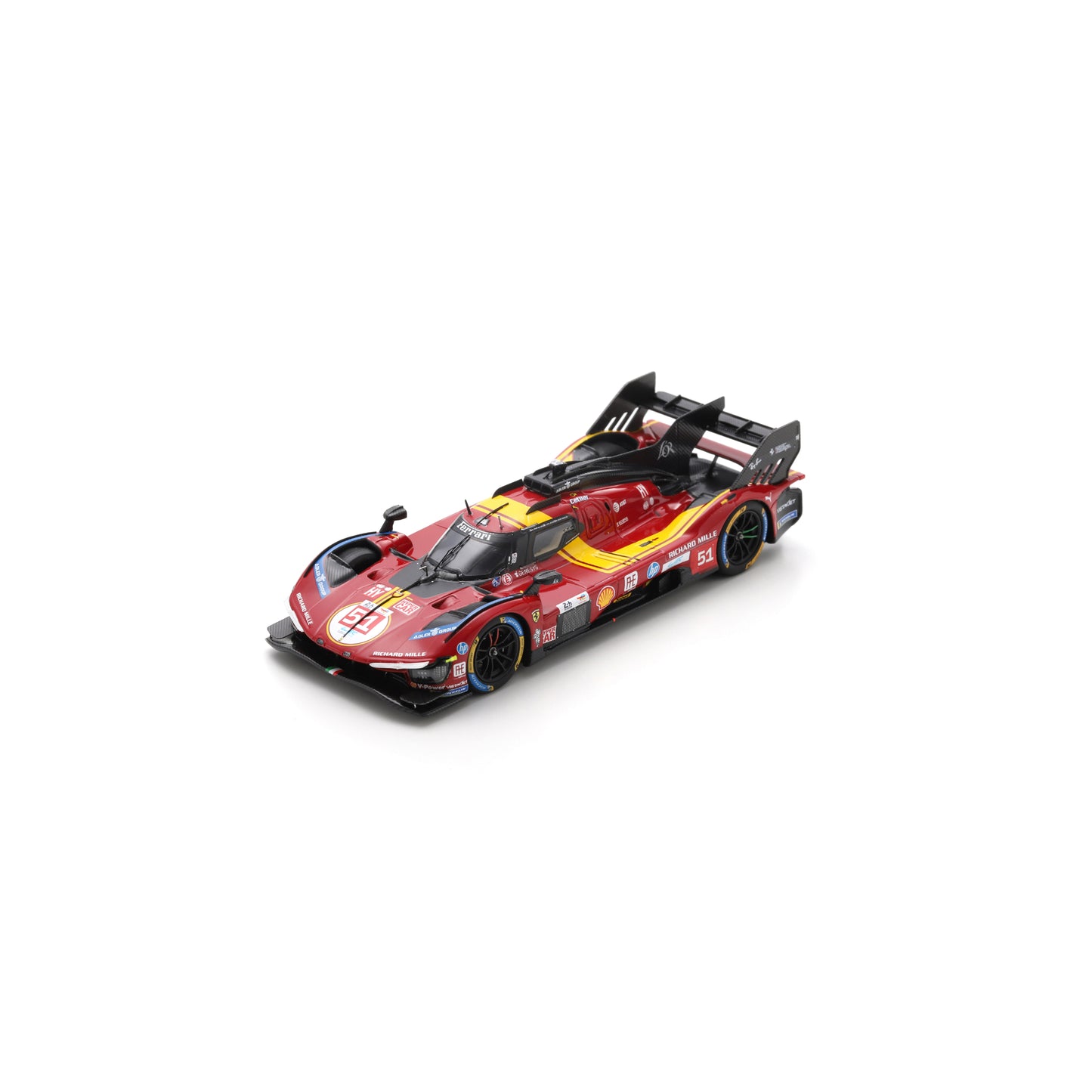 Looksmart LSLM191 1:43 - Ferrari 499P No.51 Ferrari AF CORSE ITA Le Mans 24H 2025 3rd Place A. Pier Guidi – J. Calado – A. Giovinazzi