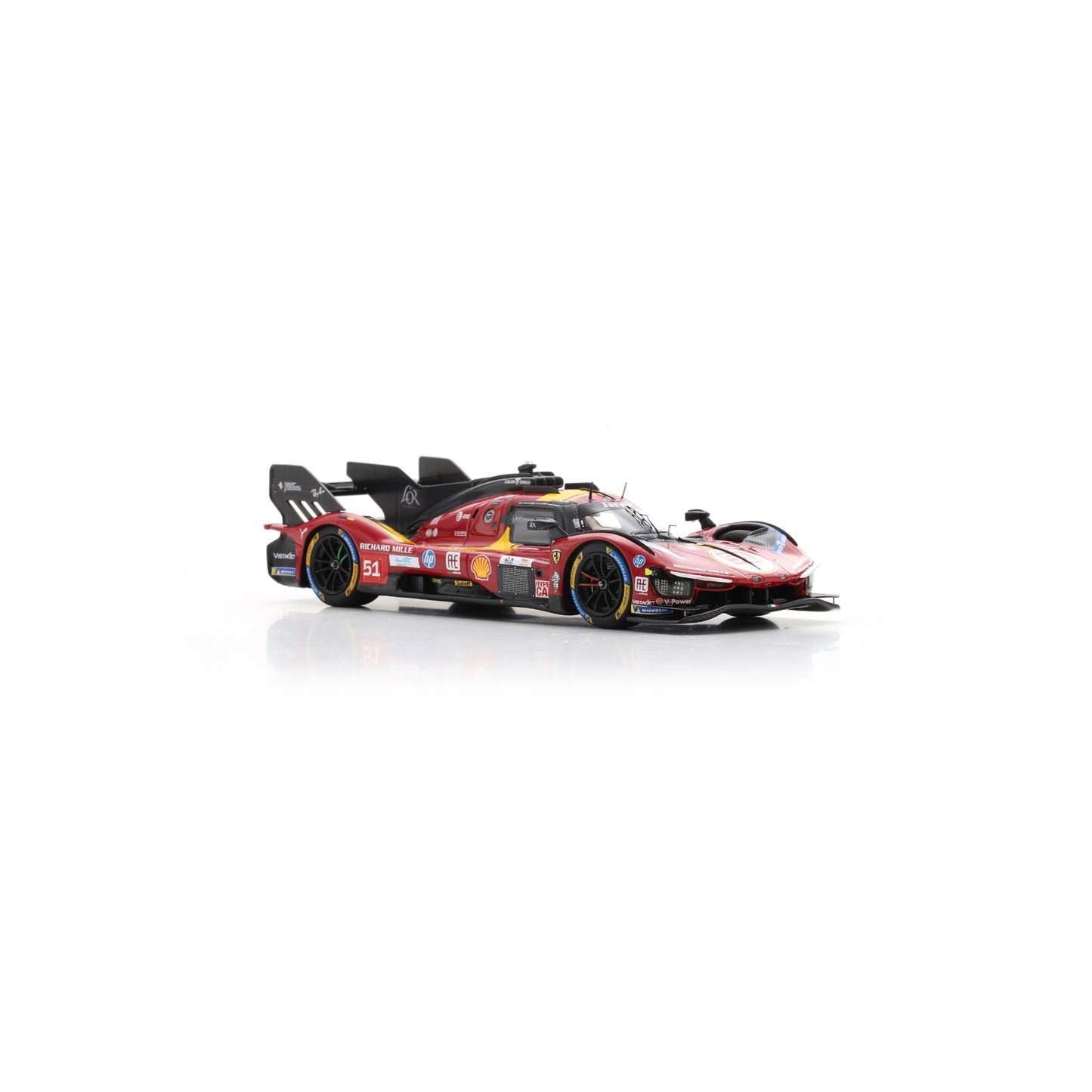 Looksmart LSLM191 1:43 - Ferrari 499P No.51 Ferrari AF CORSE ITA Le Mans 24H 2025 3rd Place A. Pier Guidi – J. Calado – A. Giovinazzi