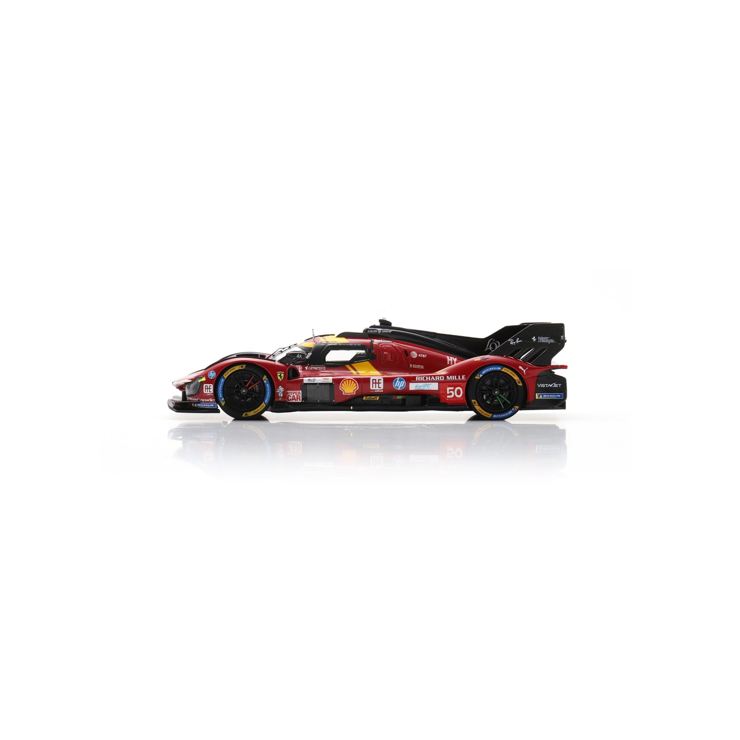 Looksmart LSLM192 1:43 - Ferrari 499P No.50 Ferrari AF CORSE ITA Le Mans 24H 2025 A. Fuoco – N. Nielsen – M. Molina