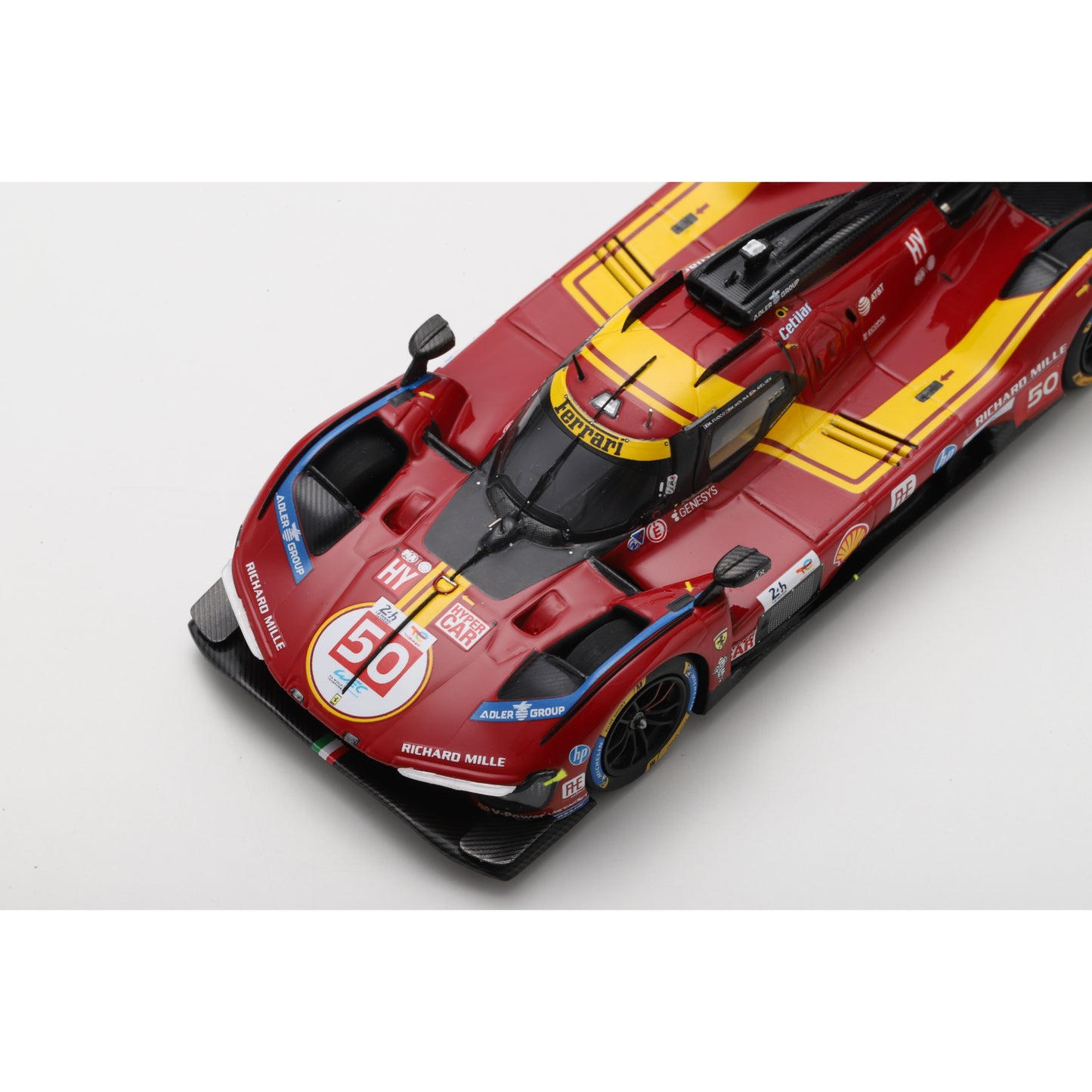 Looksmart LSLM192 1:43 - Ferrari 499P No.50 Ferrari AF CORSE ITA Le Mans 24H 2025 A. Fuoco – N. Nielsen – M. Molina