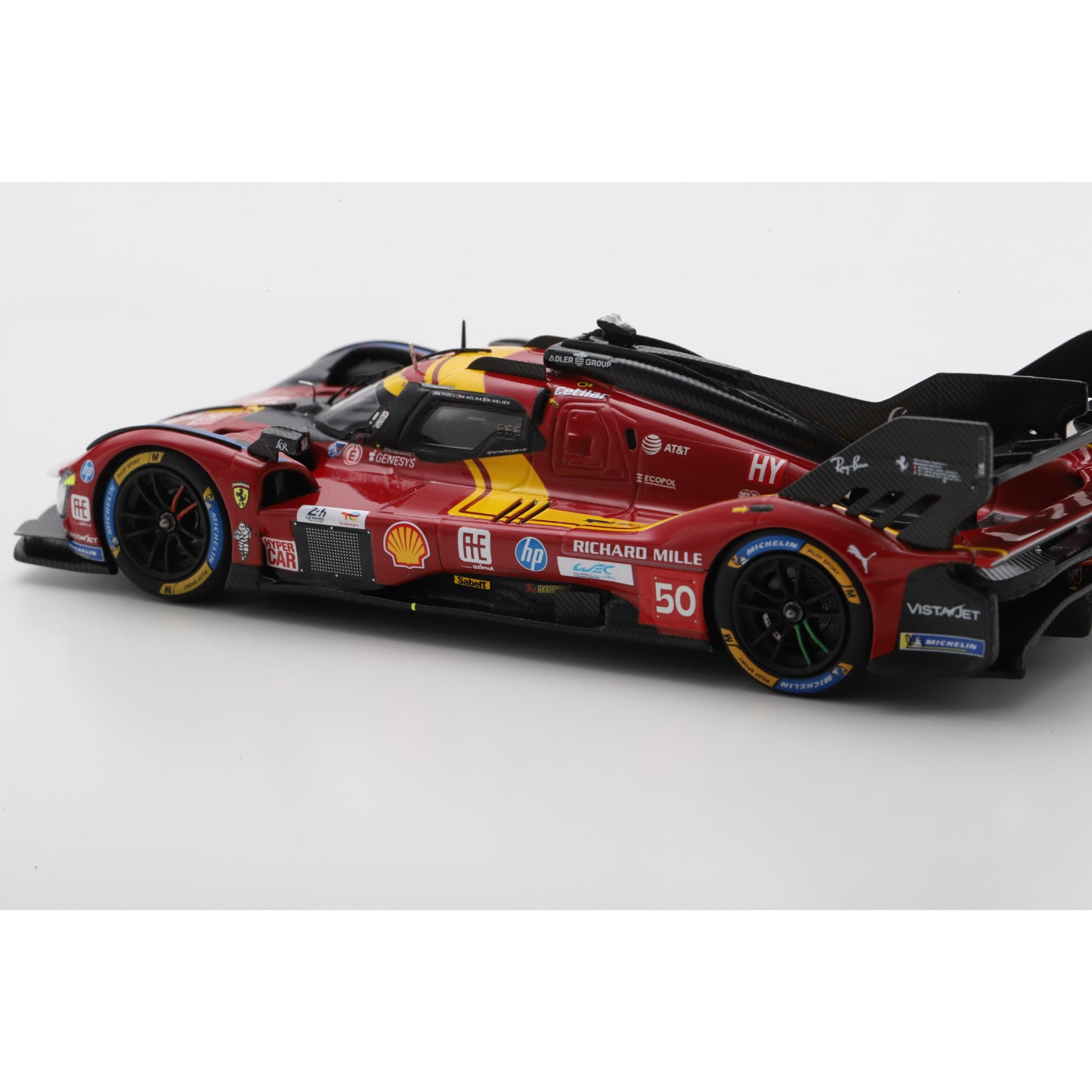 Looksmart LSLM192 1:43 - Ferrari 499P No.50 Ferrari AF CORSE ITA Le Mans 24H 2025 A. Fuoco – N. Nielsen – M. Molina