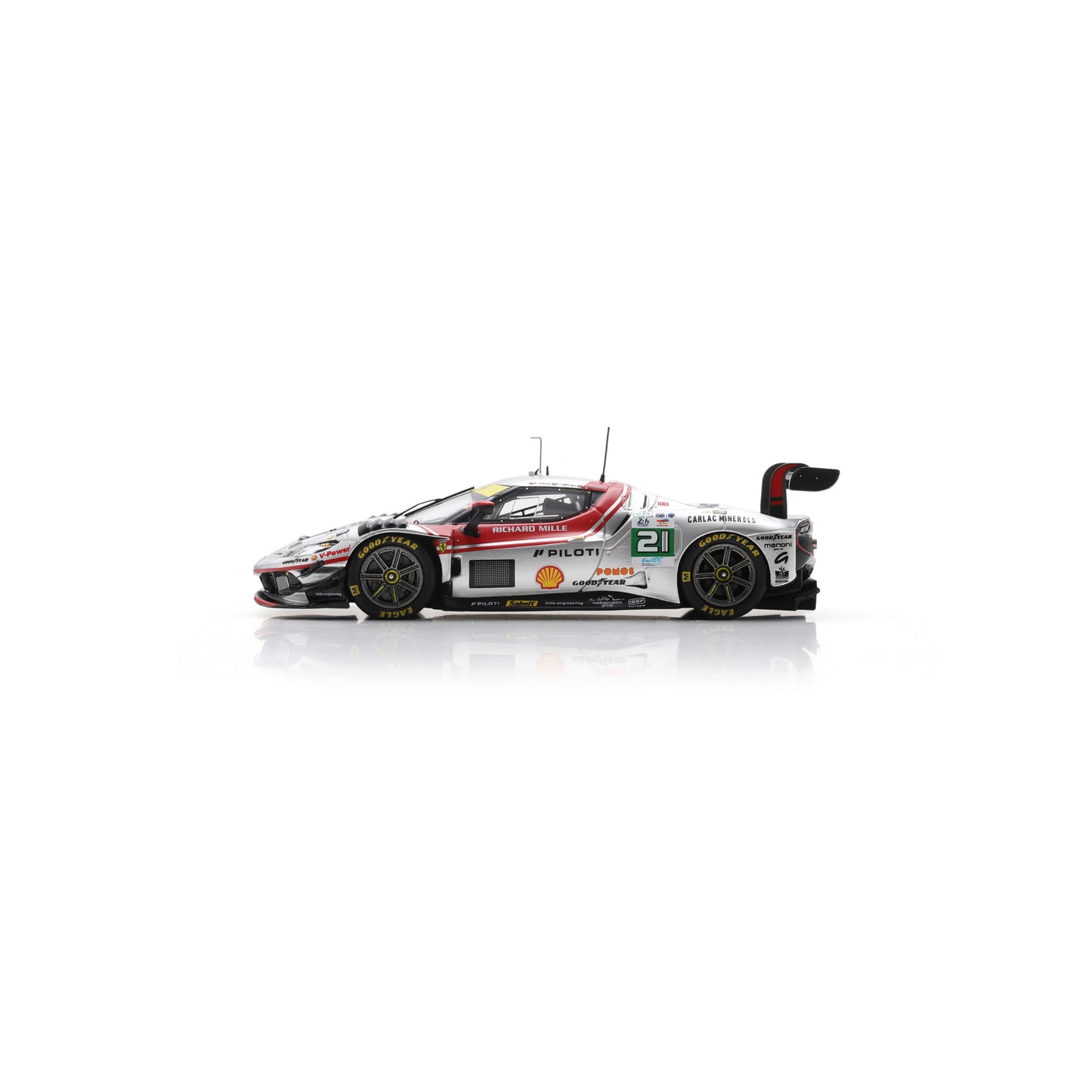 Looksmart LSLM193 1:43 - Ferrari 296 LMGT3 No.21 VISTA AF CORSE Le Mans 24H 2025 2nd Place F. Heriau – S. Mann – A. Rovera