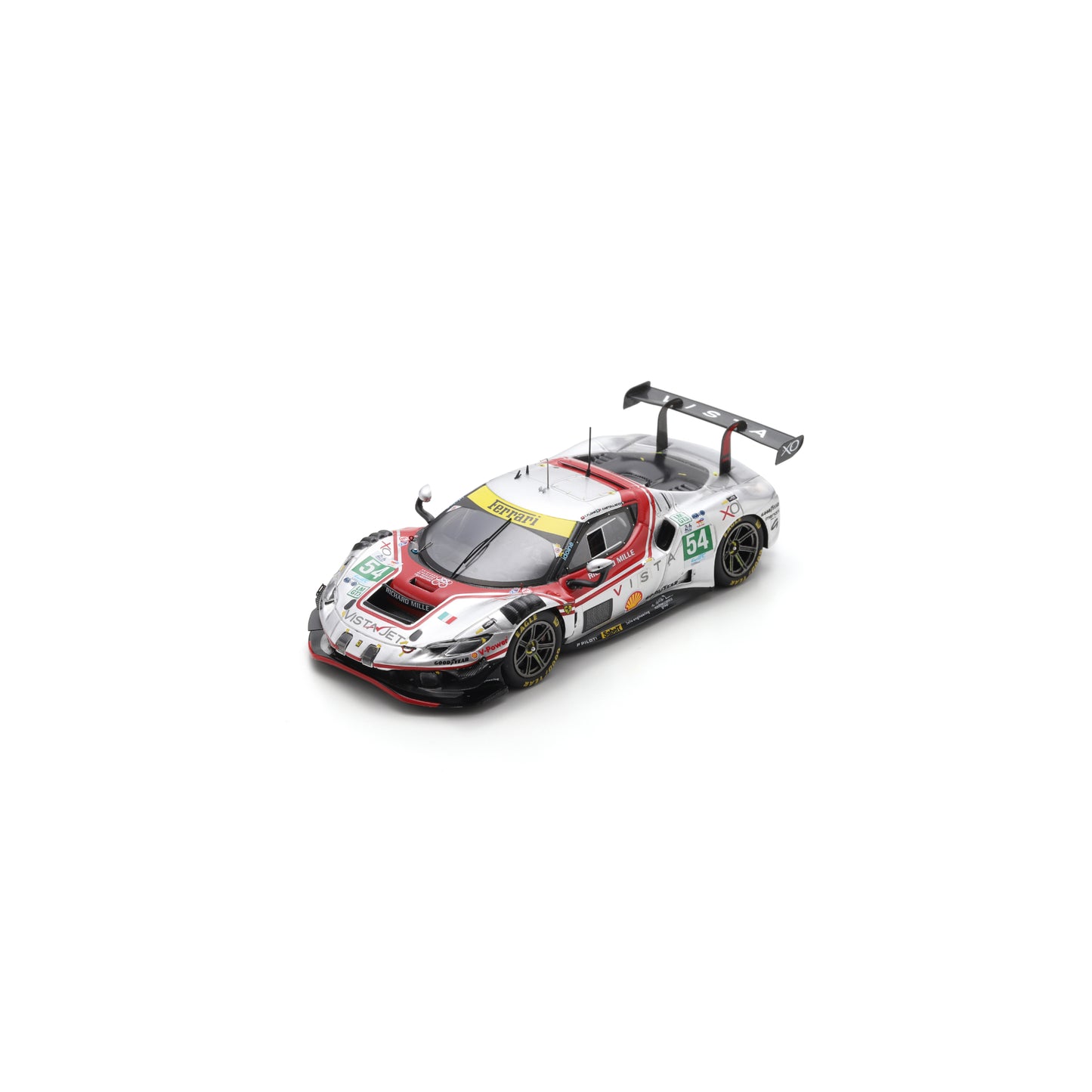 Looksmart LSLM194 1:43 - Ferrari 296 LMGT3 No.54 VISTA AF CORSE Le Mans 24H 2025 T. Flohr – F. Castellacci – D. Rigon 