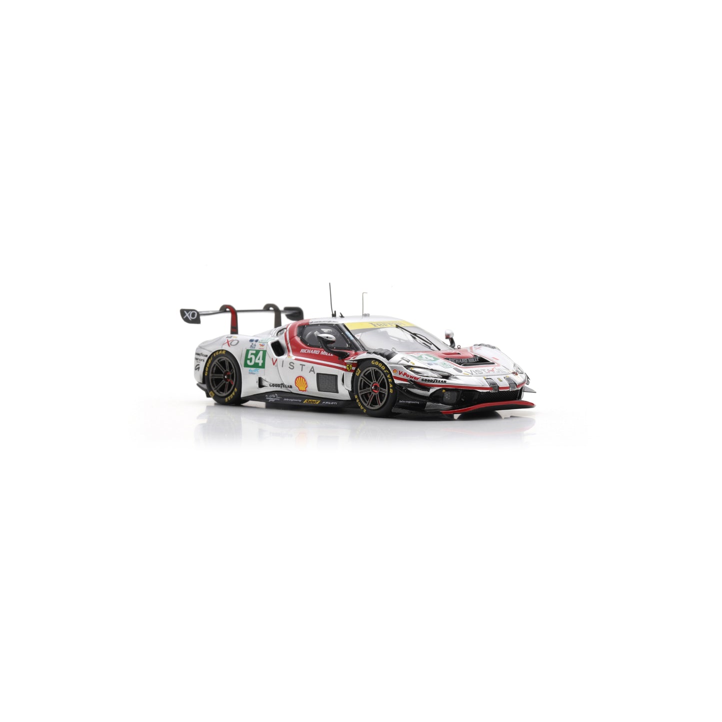 Looksmart LSLM194 1:43 - Ferrari 296 LMGT3 No.54 VISTA AF CORSE Le Mans 24H 2025 T. Flohr – F. Castellacci – D. Rigon 