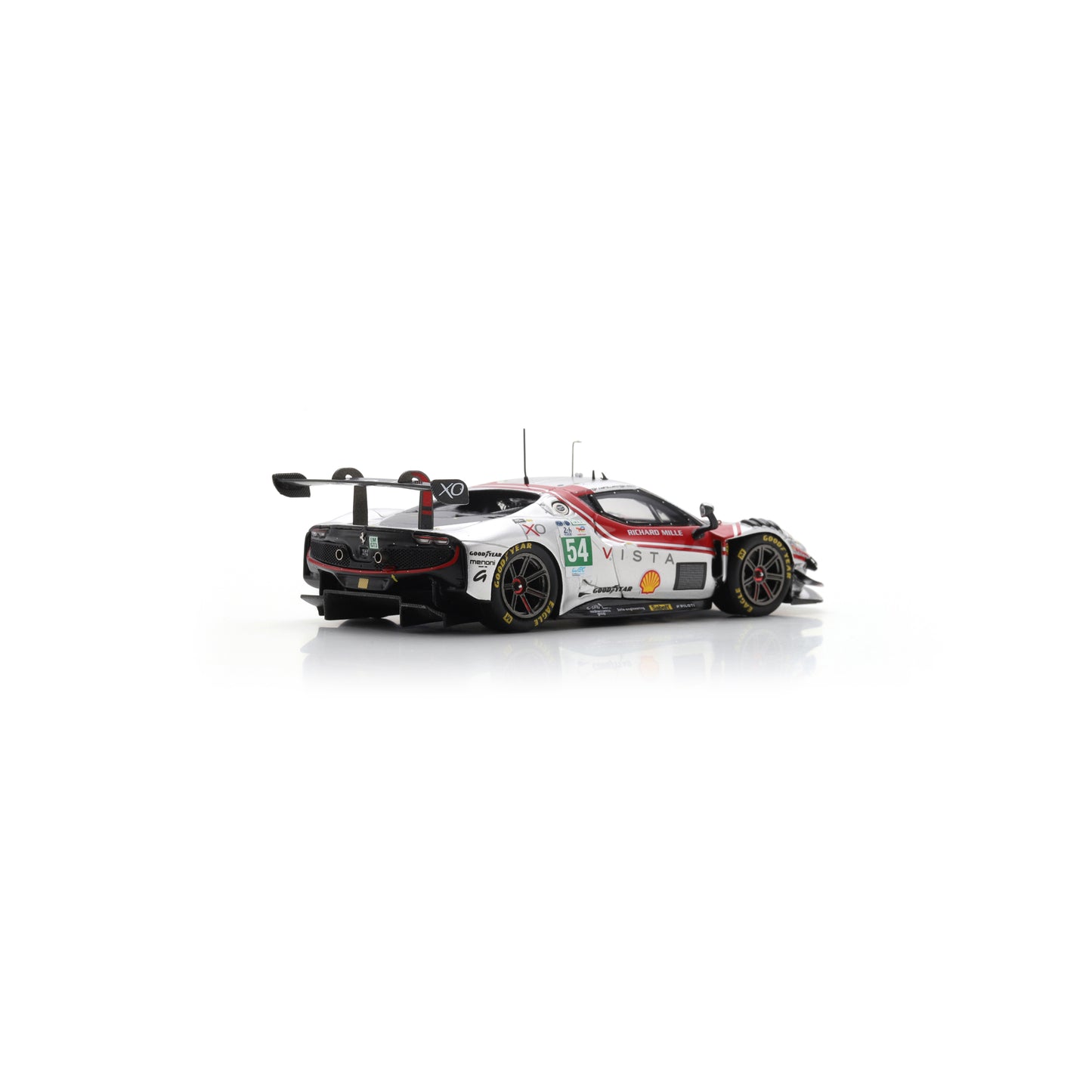 Looksmart LSLM194 1:43 - Ferrari 296 LMGT3 No.54 VISTA AF CORSE Le Mans 24H 2025 T. Flohr – F. Castellacci – D. Rigon 