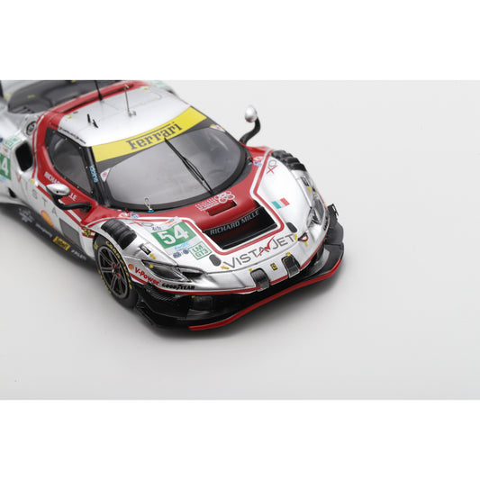 Looksmart LSLM194 1:43 - Ferrari 296 LMGT3 No.54 VISTA AF CORSE Le Mans 24H 2025 T. Flohr – F. Castellacci – D. Rigon