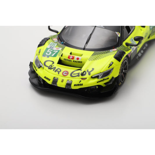 Looksmart LSLM195 1:43 - Ferrari 296 LMGT3 No.57 KESSEL RACING Le Mans 24H 2025 T. Kimura – D. Serra 