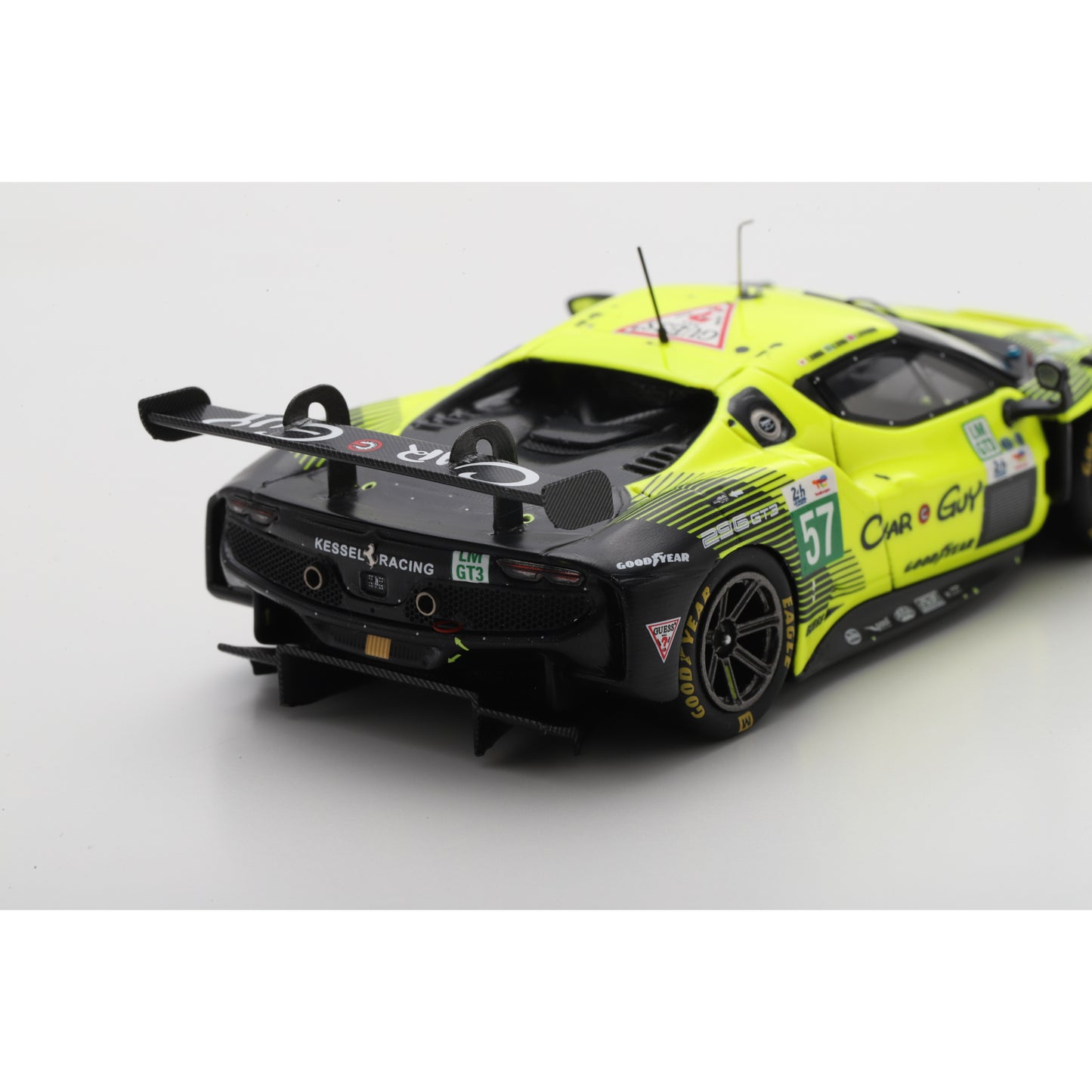 Looksmart LSLM195 1:43 - Ferrari 296 LMGT3 No.57 KESSEL RACING Le Mans 24H 2025 T. Kimura – D. Serra