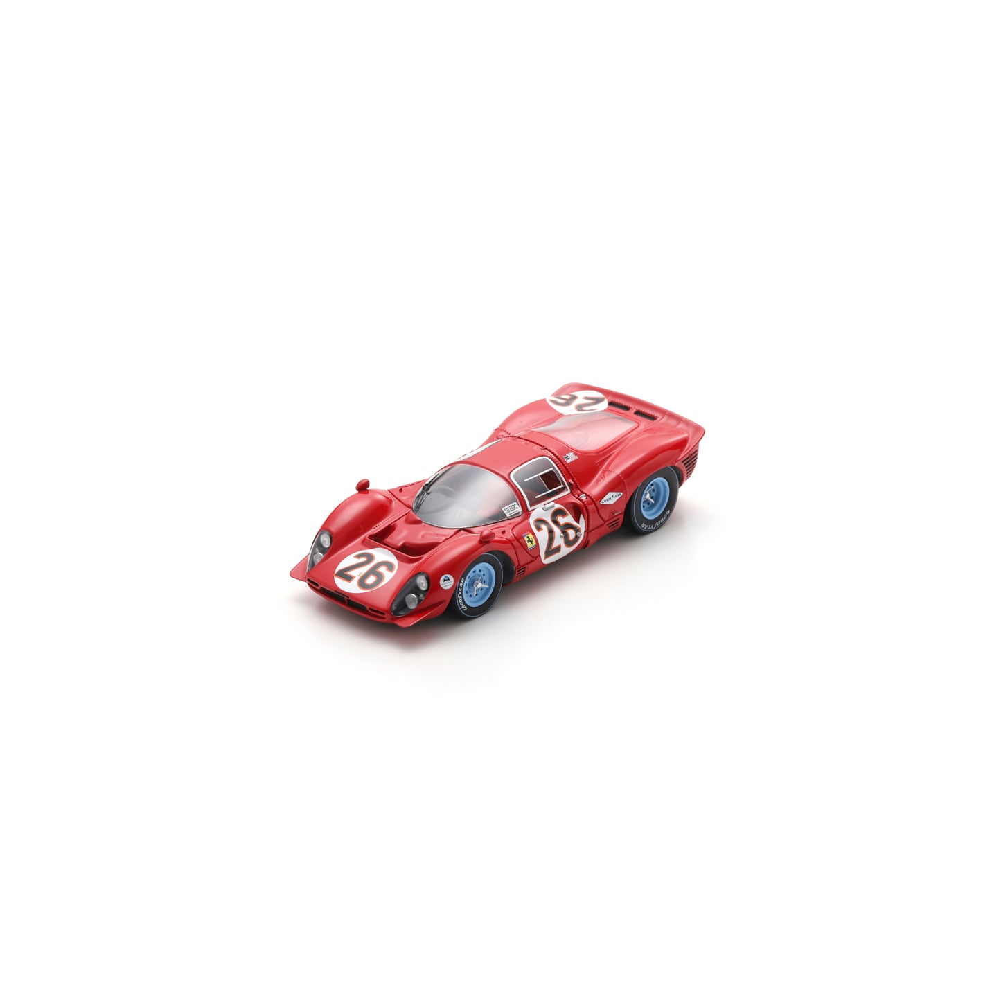 Looksmart LSRC163 1:43 - Ferrari 412P #26 3rd Daytona 24H 1967 Pedro Rodriguez Jean Guichet