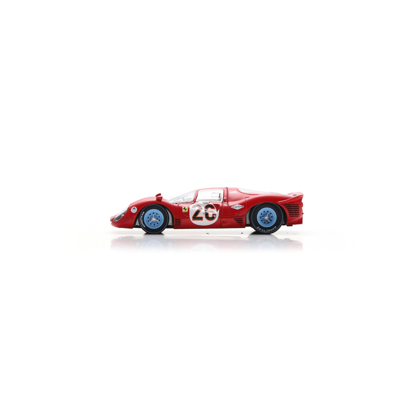 Looksmart LSRC163 1:43 - Ferrari 412P #26 3rd Daytona 24H 1967 Pedro Rodriguez Jean Guichet