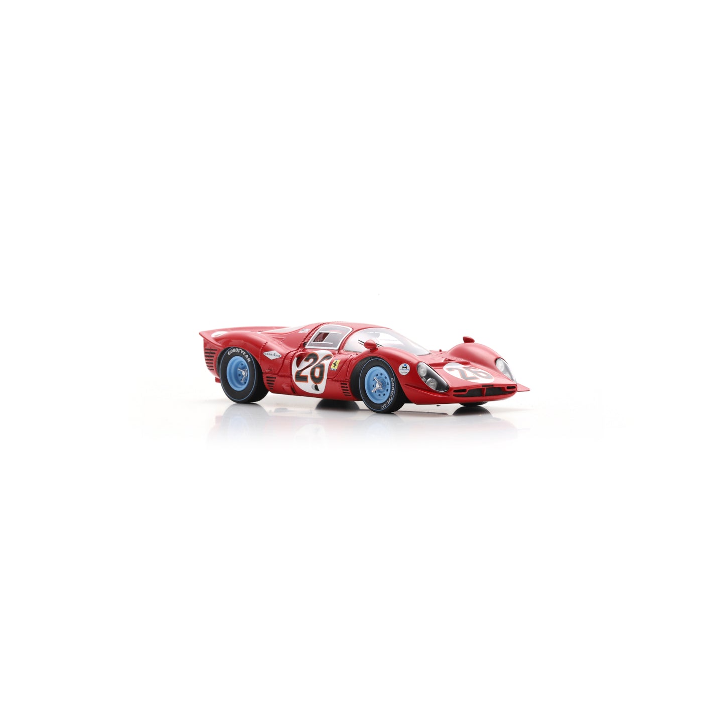 Looksmart LSRC163 1:43 - Ferrari 412P #26 3rd Daytona 24H 1967 Pedro Rodriguez Jean Guichet