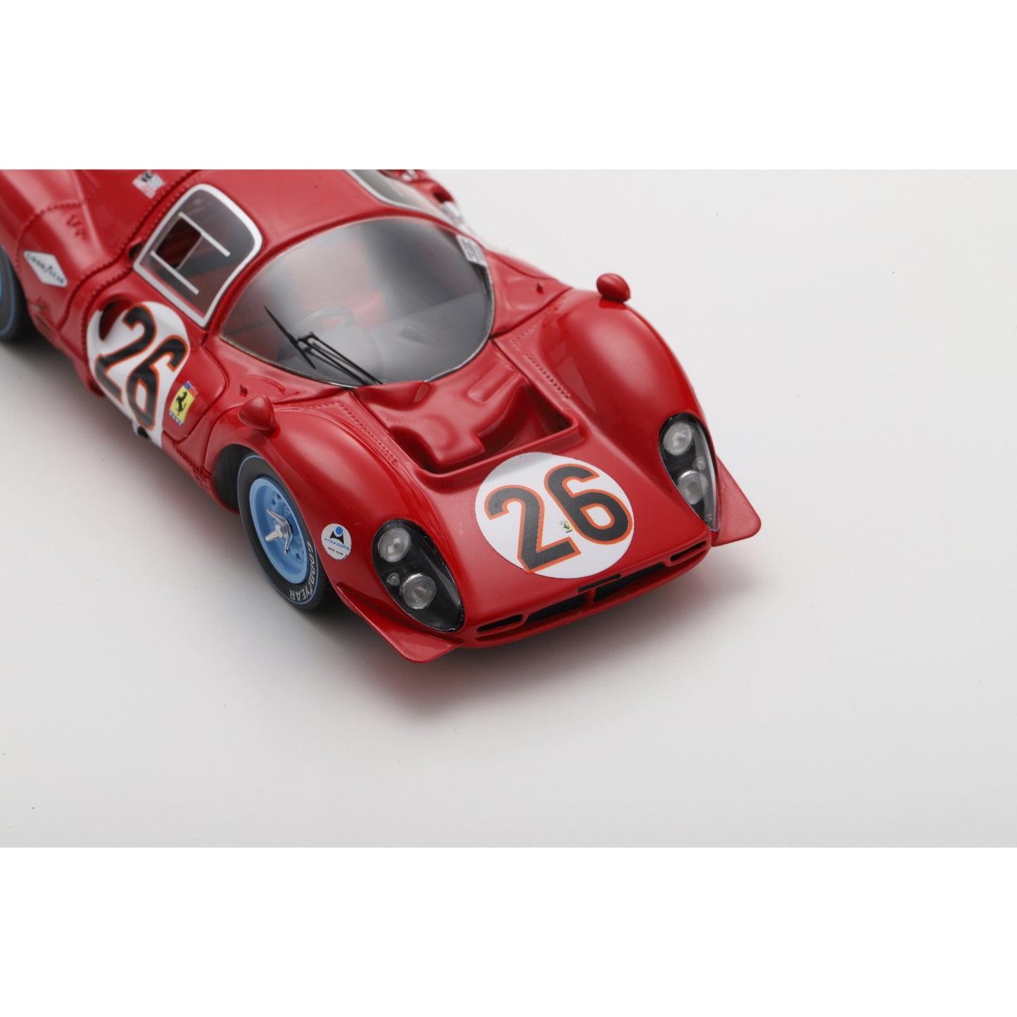 Looksmart LSRC163 1:43 - Ferrari 412P #26 3rd Daytona 24H 1967 Pedro Rodriguez Jean Guichet