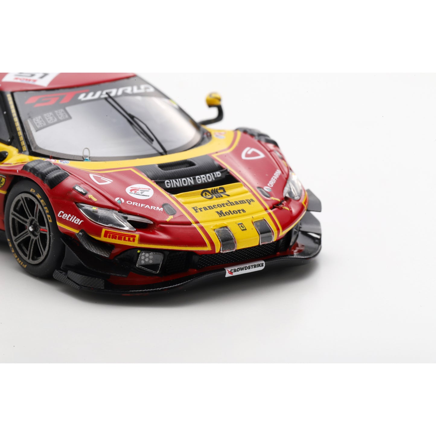 Looksmart LSRC206 1:43 - Ferrari 296 GT3 No. 51 AF Corse – 3rd Francorchamps Motors 24H Spa 2025 Alessio Rovera – Vincent Abril – Alessandro Pier Guidi