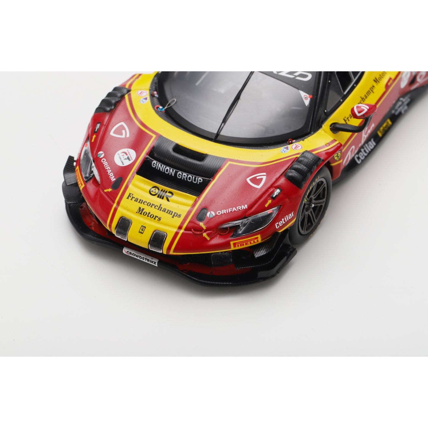 Looksmart LSRC207 1:43 - Ferrari 296 GT3 No. 50 AF Corse – 4th Francorchamps Motors 24H Spa 2025 Eliseo Donno – Antonio Fuoco – Arthur Leclerc