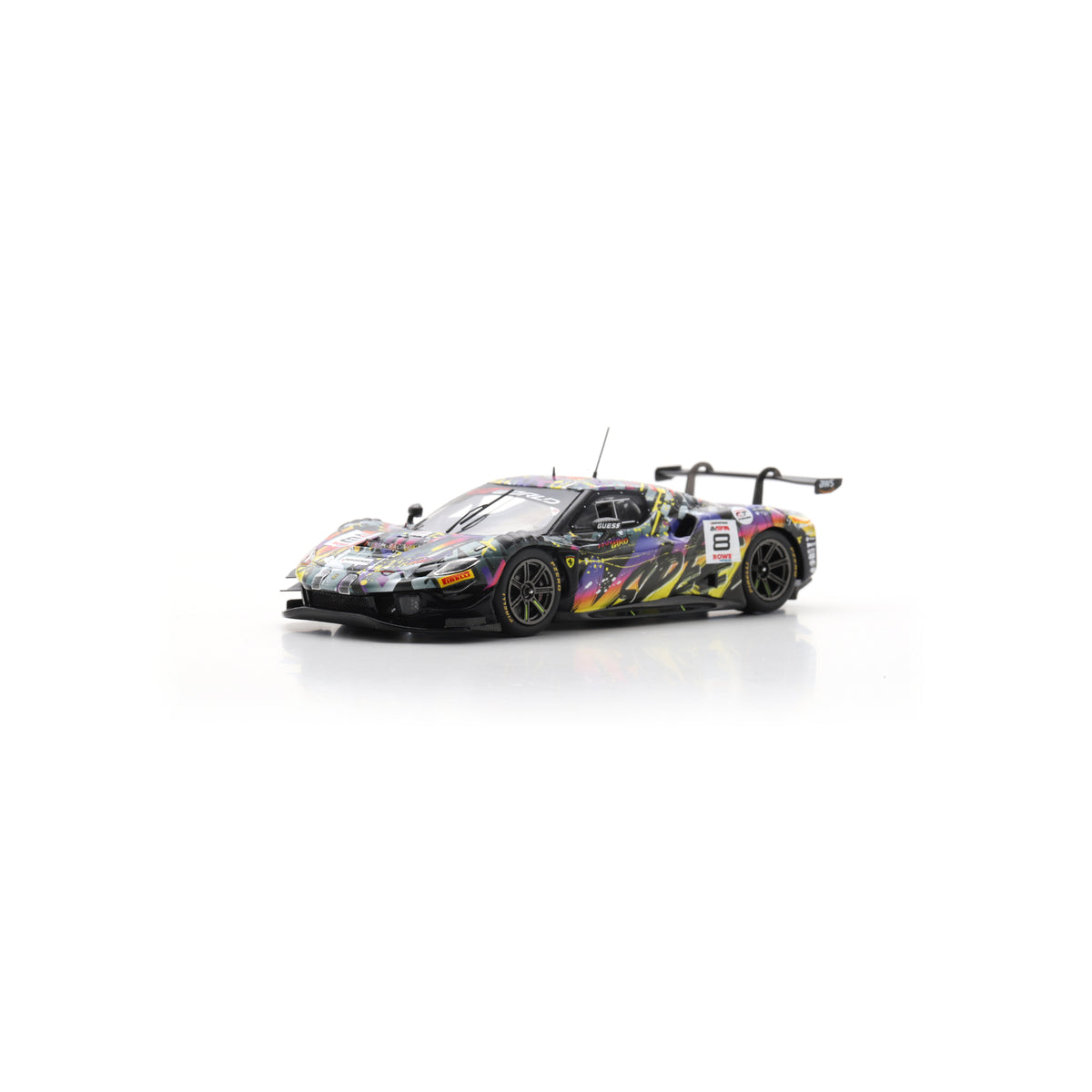 Looksmart LSRC209 1:43 - Ferrari 296 GT3 No. 8 Kessel Racing 24H Spa 2025 Nicolò Rosi – Daniele Di Amato - Niccolò Schirò – David Fumanelli