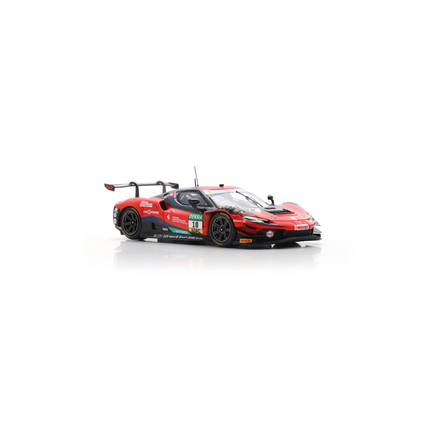 Looksmart LSRC212 1:43 - Ferrari 296 GT3 No.10 Emil Frey Racing – DTM 2025 Ben Green