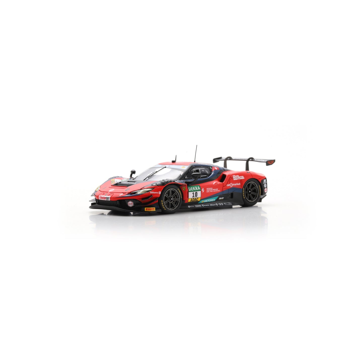 Looksmart LSRC212 1:43 - Ferrari 296 GT3 No.10 Emil Frey Racing – DTM 2025 Ben Green