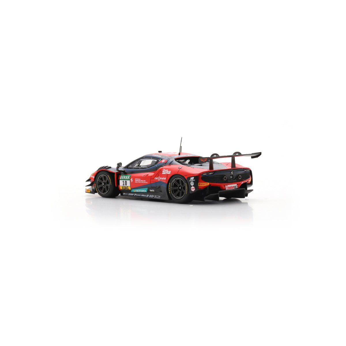 Looksmart LSRC212 1:43 - Ferrari 296 GT3 No.10 Emil Frey Racing – DTM 2025 Ben Green