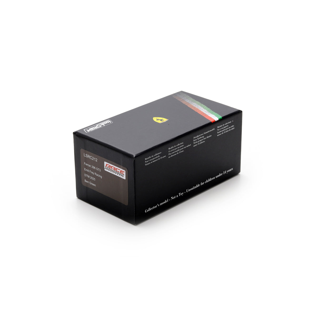 Looksmart LSRC212 1:43 - Ferrari 296 GT3 No.10 Emil Frey Racing – DTM 2025 Ben Green