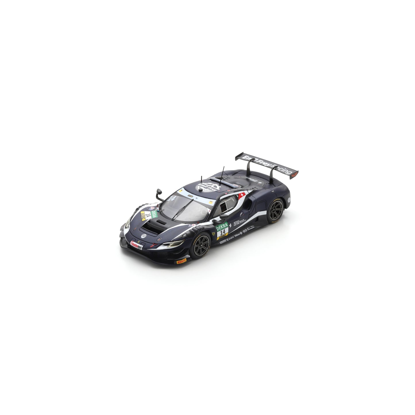 Looksmart LSRC213 1:43 - Ferrari 296 GT3 No.14 Emil Frey Racing – DTM 2025 Jack Aitken