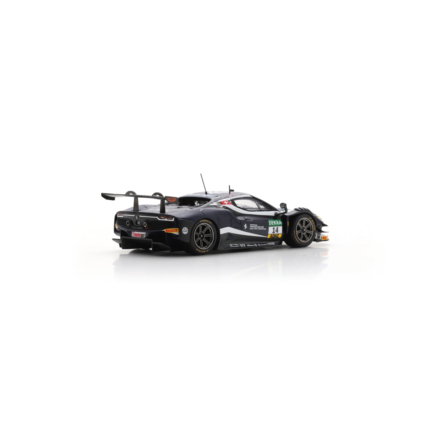 Looksmart LSRC213 1:43 - Ferrari 296 GT3 No.14 Emil Frey Racing – DTM 2025 Jack Aitken