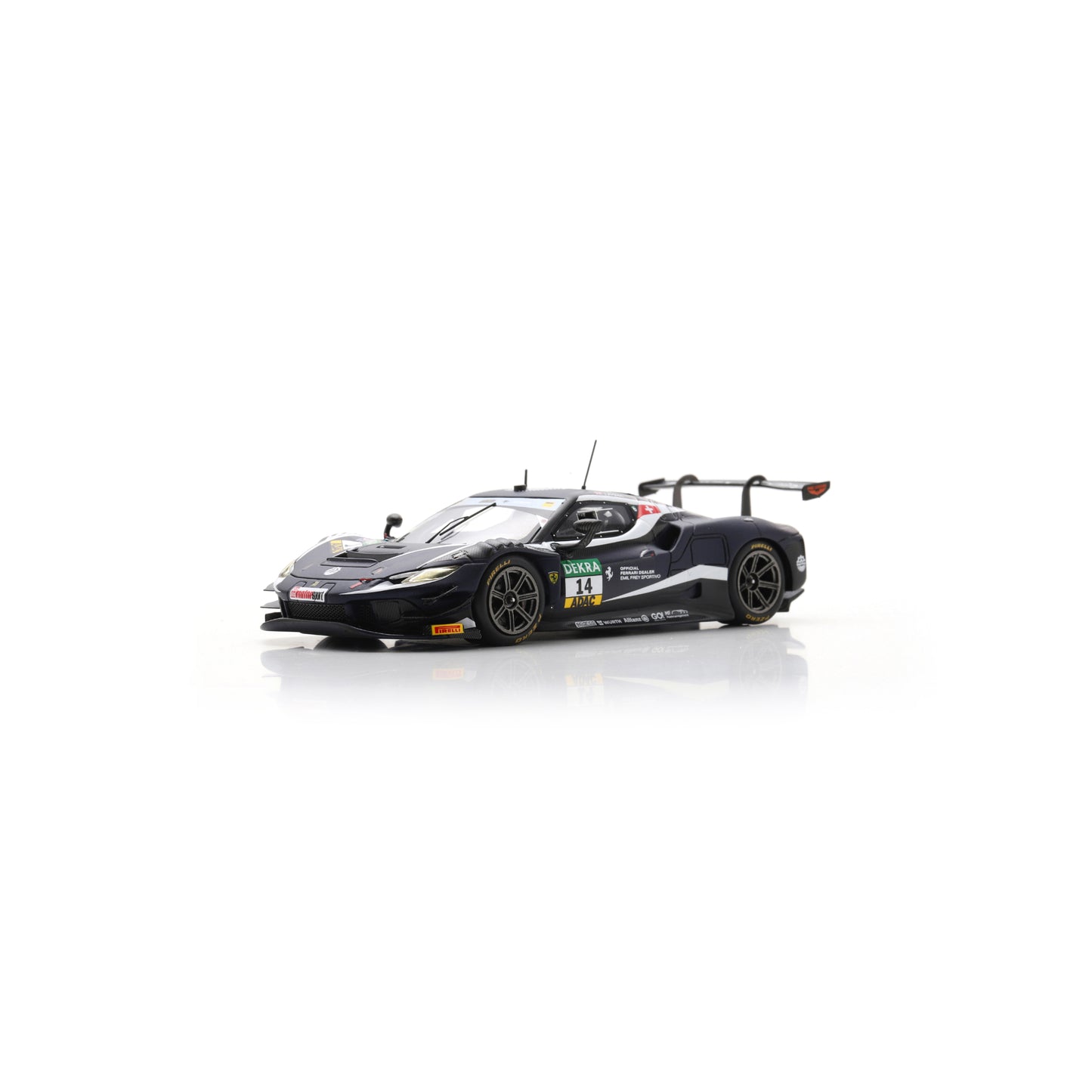 Looksmart LSRC213 1:43 - Ferrari 296 GT3 No.14 Emil Frey Racing – DTM 2025 Jack Aitken