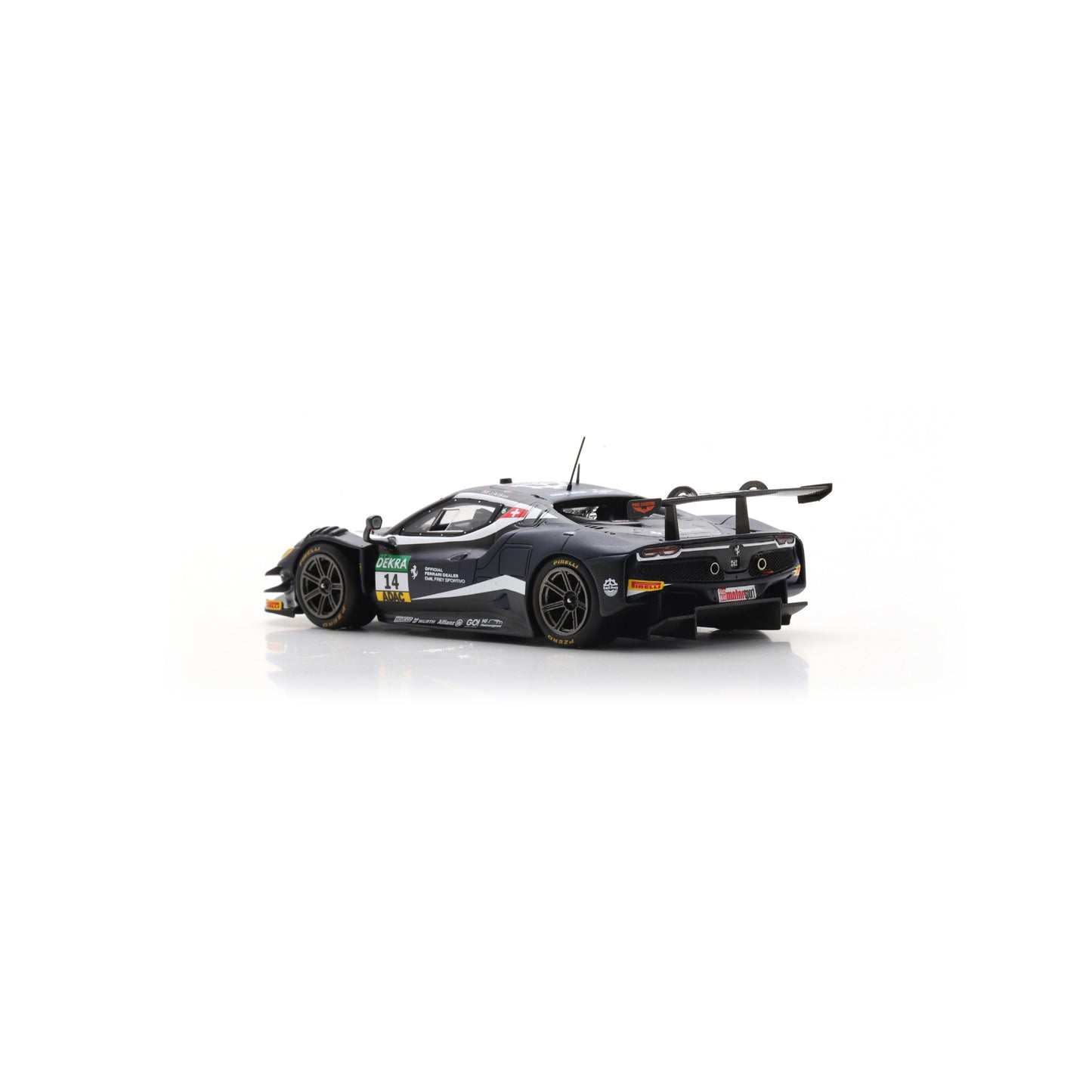 Looksmart LSRC213 1:43 - Ferrari 296 GT3 No.14 Emil Frey Racing – DTM 2025 Jack Aitken