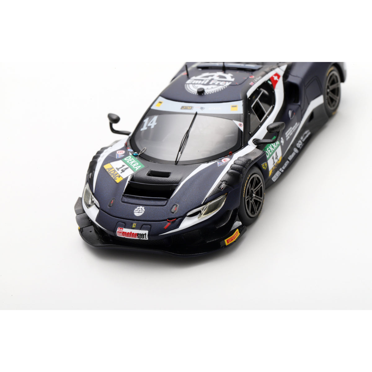 Looksmart LSRC213 1:43 - Ferrari 296 GT3 No.14 Emil Frey Racing – DTM 2025 Jack Aitken