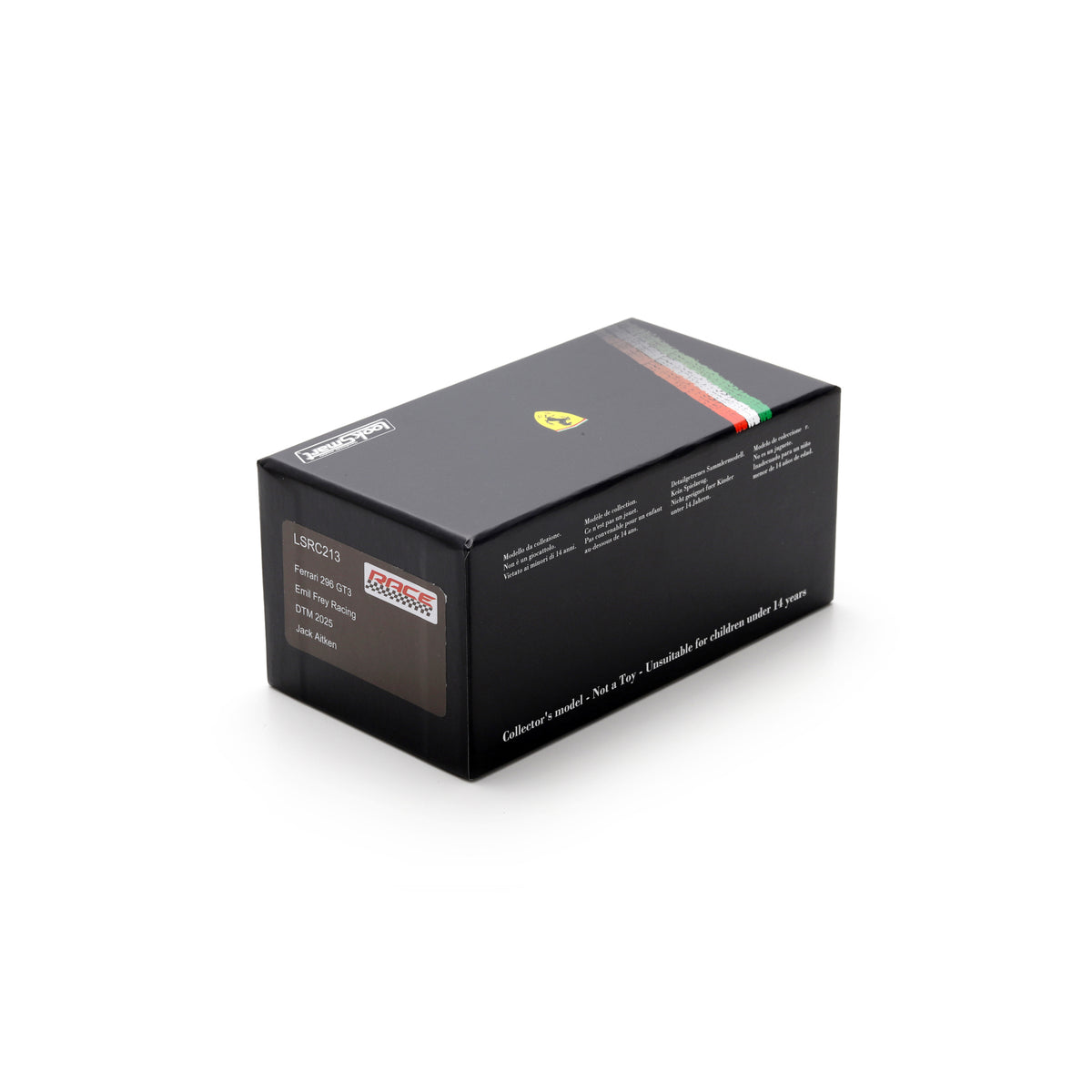 Looksmart LSRC213 1:43 - Ferrari 296 GT3 No.14 Emil Frey Racing – DTM 2025 Jack Aitken