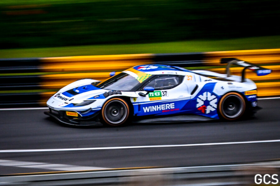 PRECOMMANDE - Looksmart LSRC217 1:43 - Ferrari 296 GT3 No.37 Winhere Motorsports Macau GT Cup – FIA GT World Cup 2025 Deng Yi
