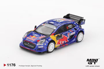 PRECOMMANDE - Mini GT MGT01176-L 1:64 - FORD Puma Rally1 N°55 M-SPORT Ford World Rally Team 7th Rally Monte Carlo 2025 J. McErLean - E. Treacy