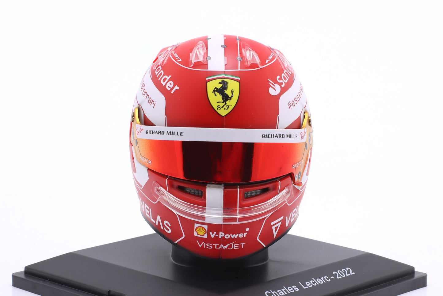 Spark Editions MW8ALA0035 Casque 1:5 - Charles Leclerc - Scuderia Ferrari - 2022