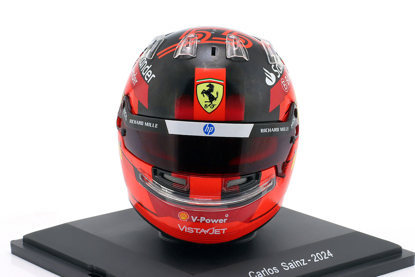 Spark Editions HELFE90 Casque 1:5 - Carlos Sainz Jr - Scuderia Ferrari - 2024