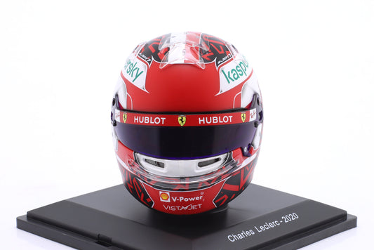 Spark Editions HELFE92 Casque 1:5 - Charles Leclerc - Scuderia Ferrari - 2020