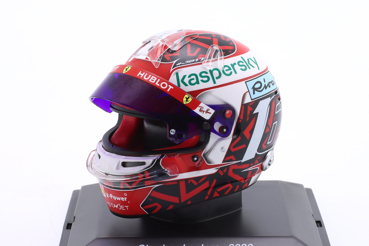 Spark Editions HELFE92 Casque 1:5 - Charles Leclerc - Scuderia Ferrari - 2020