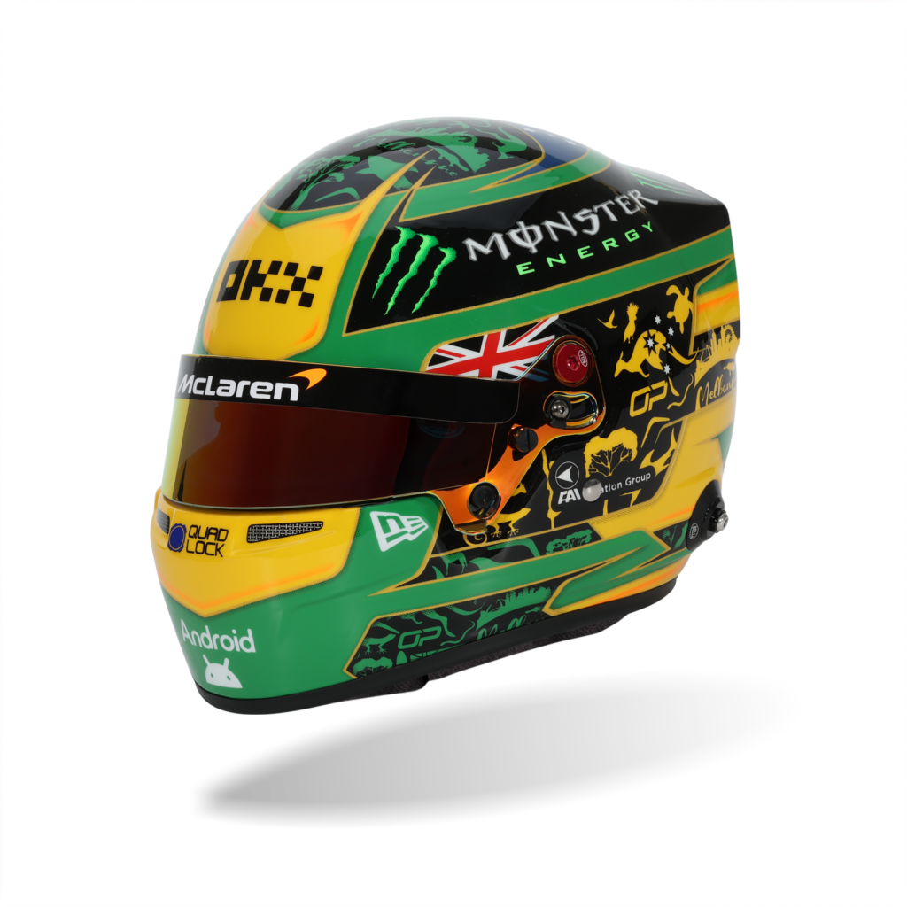 BELL Mini Helmet Casque 1:2 - Oscar Piastri - McLaren Formula 1 Team - Australian GP 2025