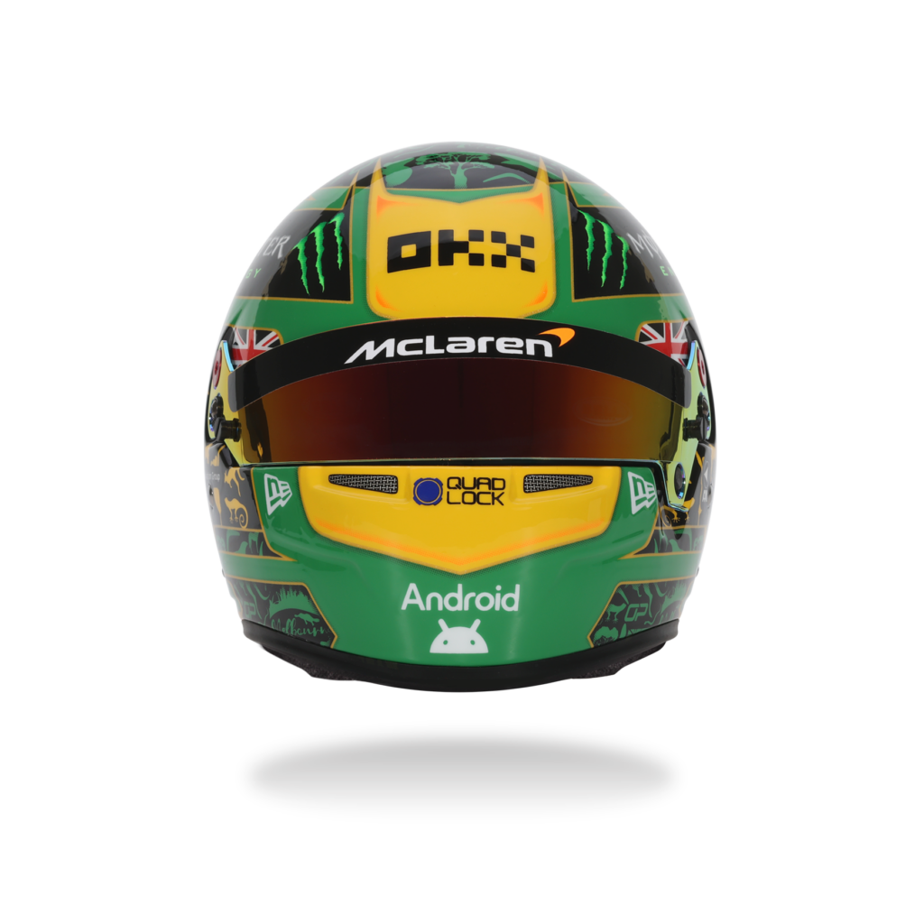 BELL Mini Helmet Casque 1:2 - Oscar Piastri - McLaren Formula 1 Team - Australian GP 2025
