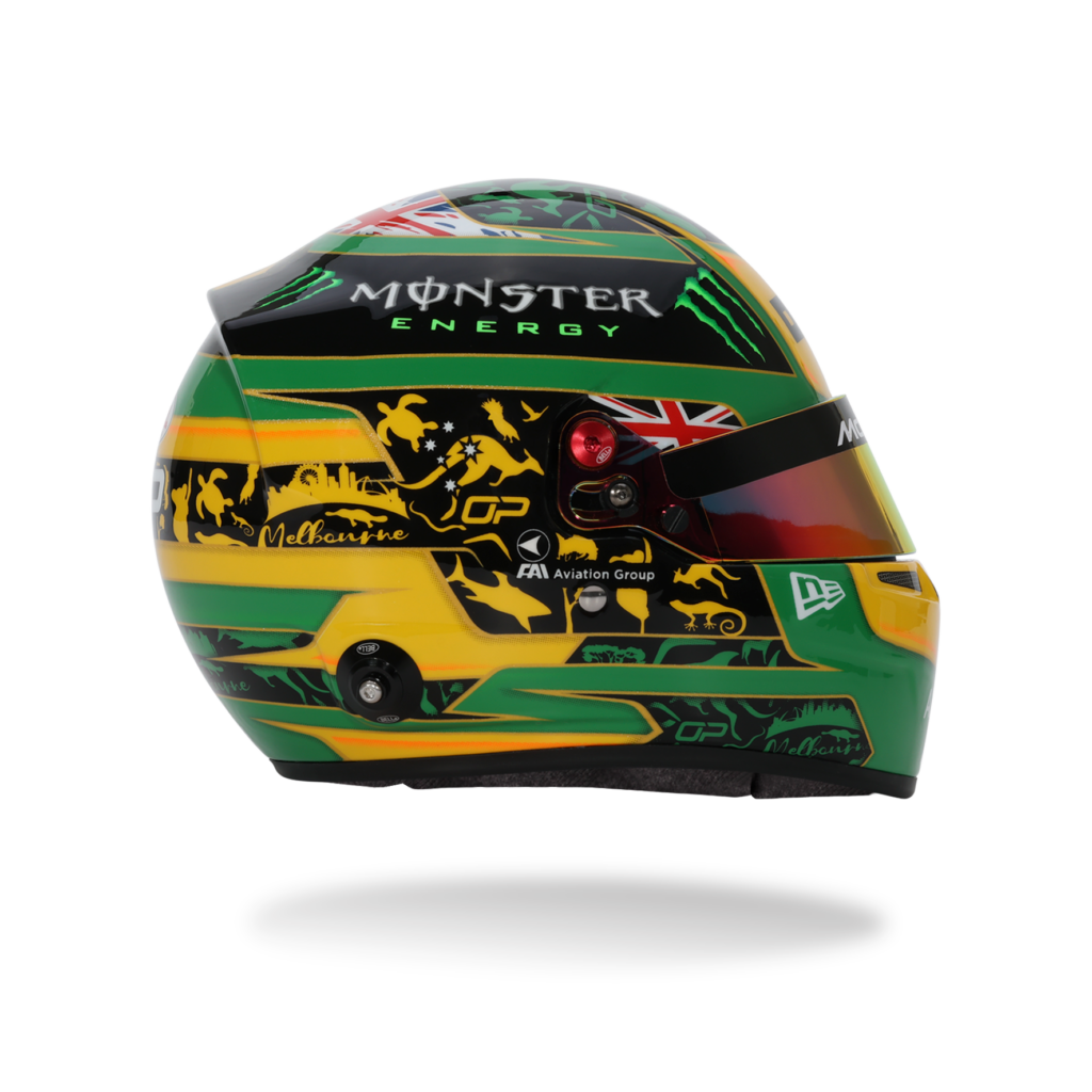 BELL Mini Helmet Casque 1:2 - Oscar Piastri - McLaren Formula 1 Team - Australian GP 2025
